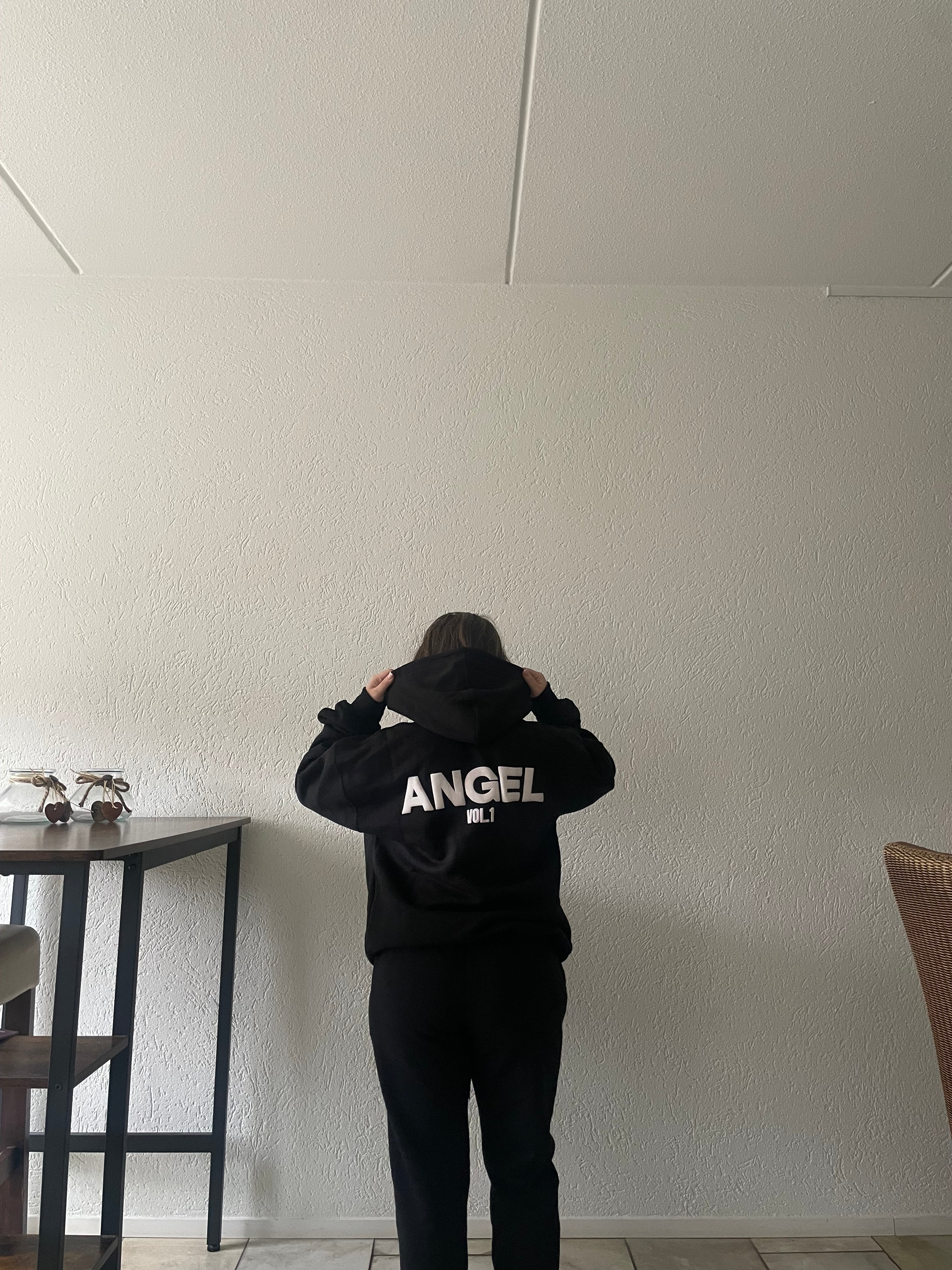 Angel Lounge Set Black