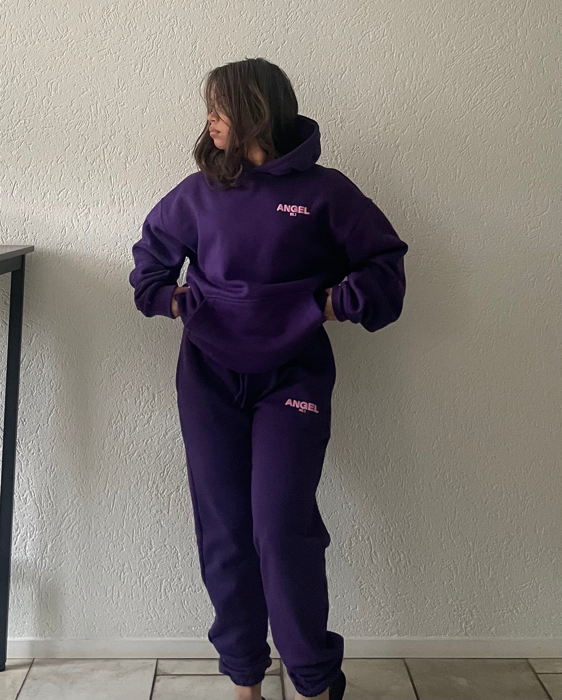 Angel Joggers Purple