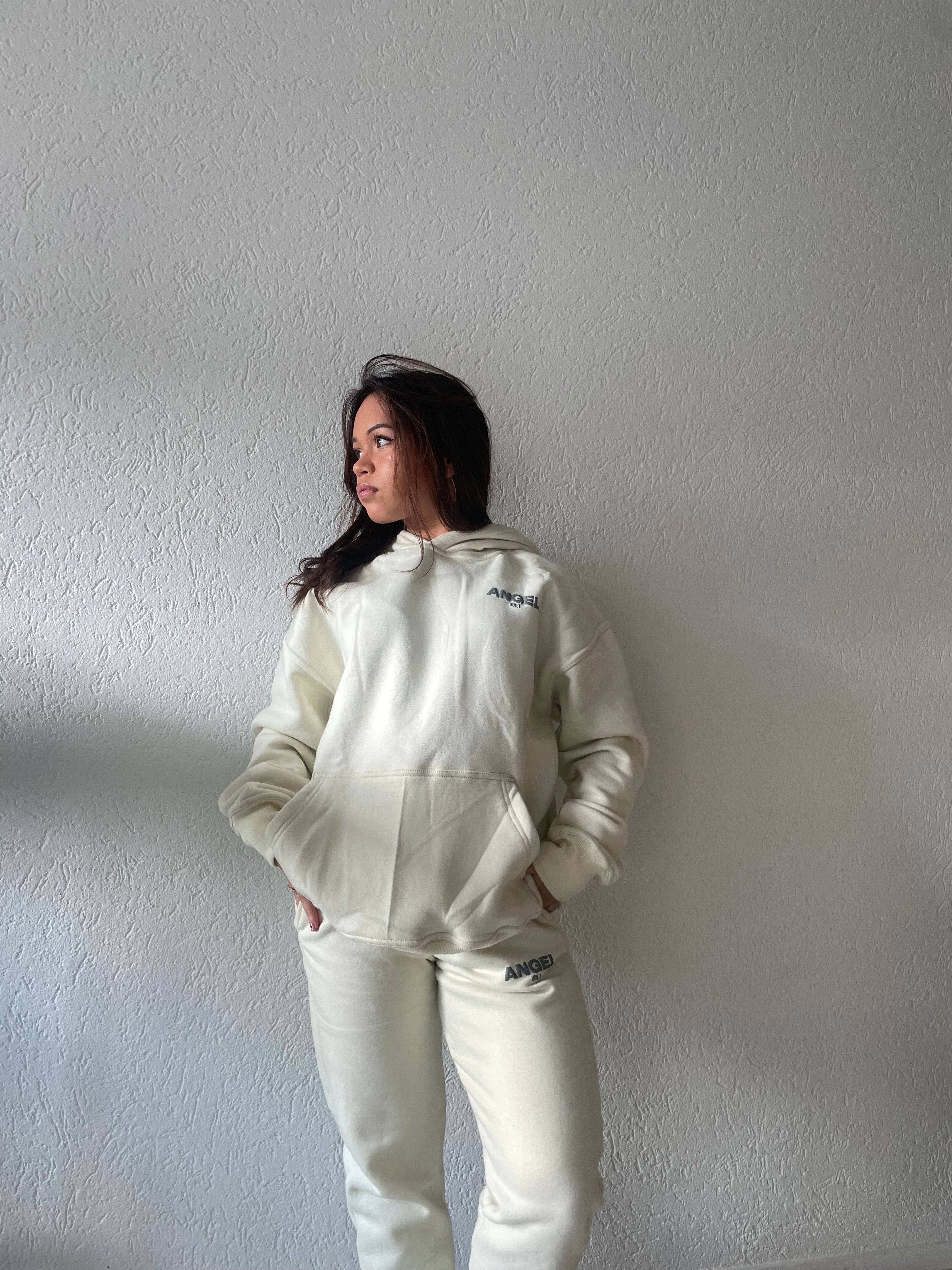 Angel Hoodie Beige