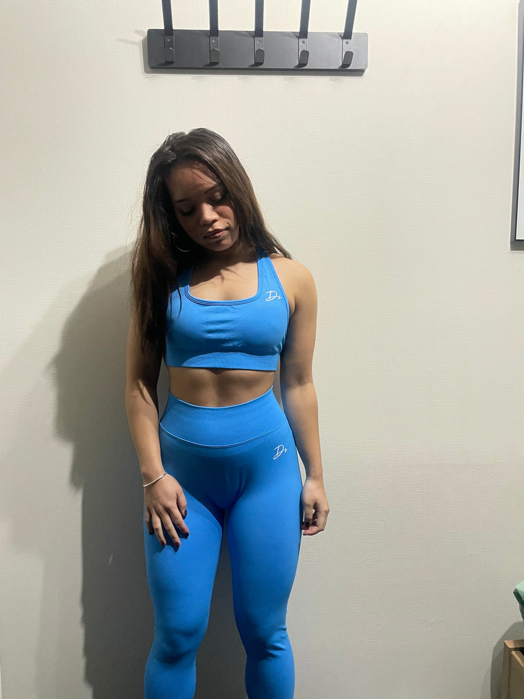 Essentials Leggings Seamless Blue