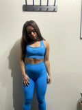 Essentials Leggings Seamless Blue