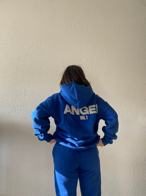 Angel Hoodie Dark Blue