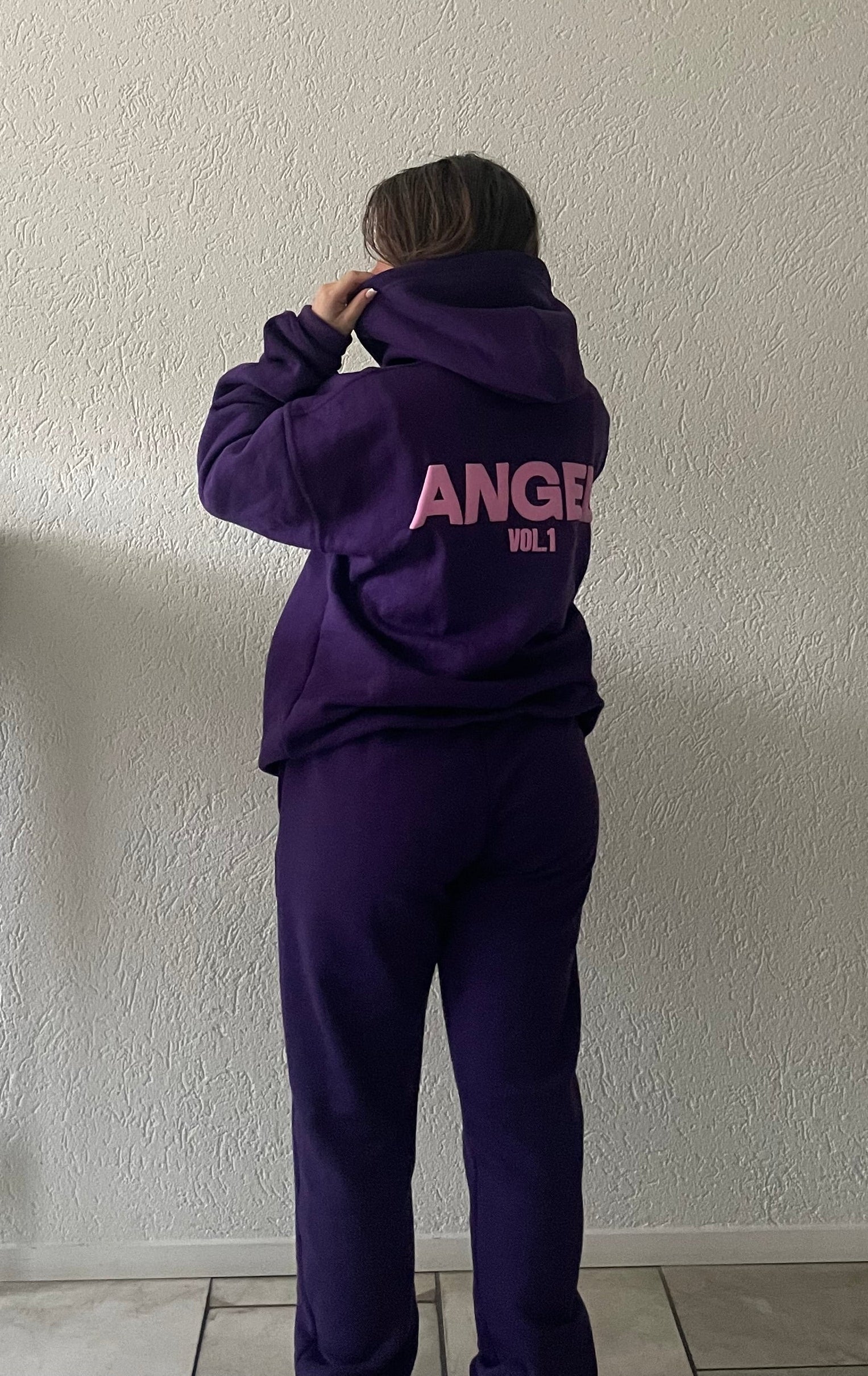 Angel Joggers Purple