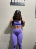 Essentials Leggings Seamless Purple