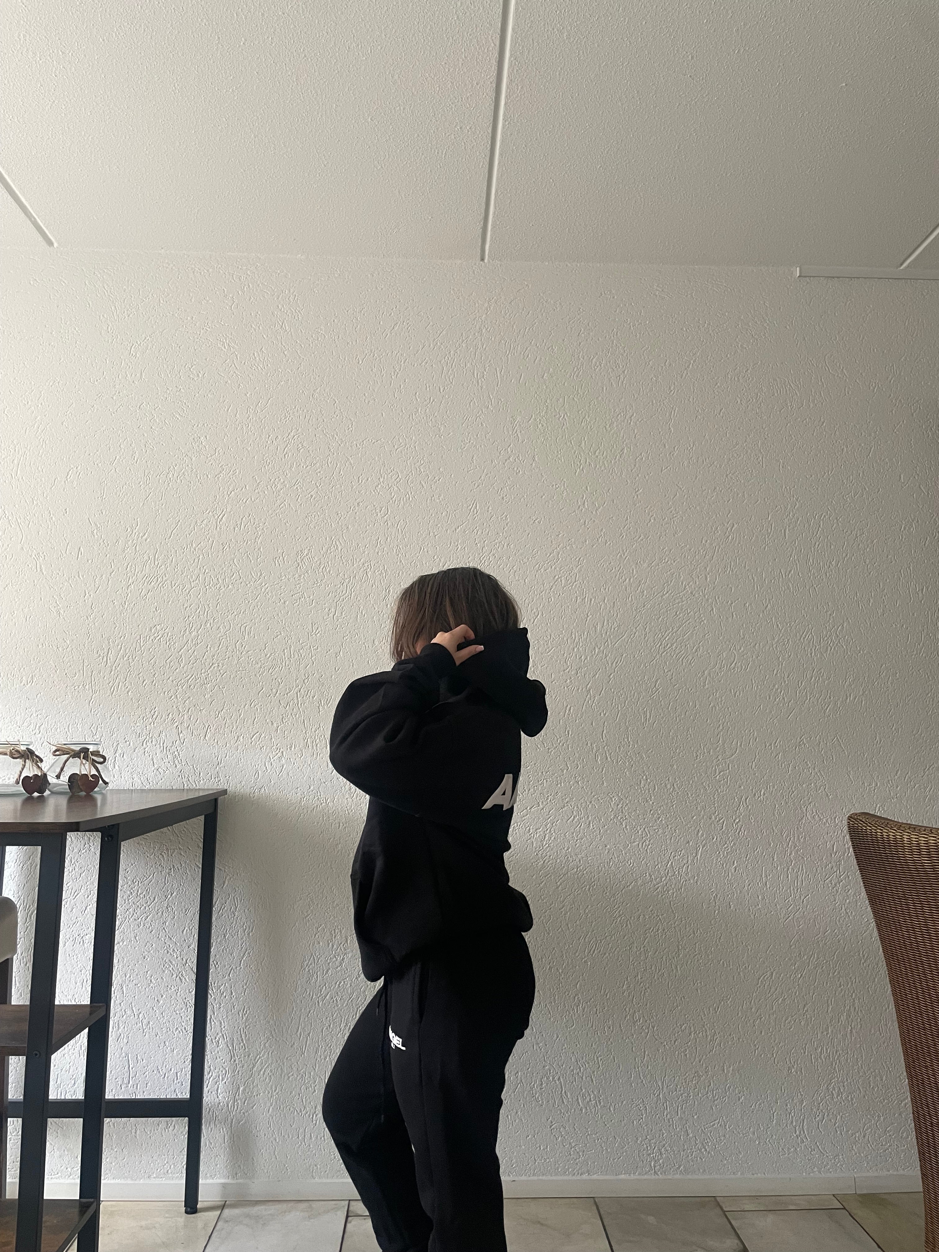 Angel Lounge Set Black