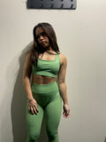Essentials Leggings Seamless Green
