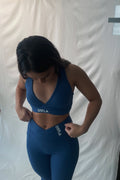 Limitless Sports Bra Suited Navy