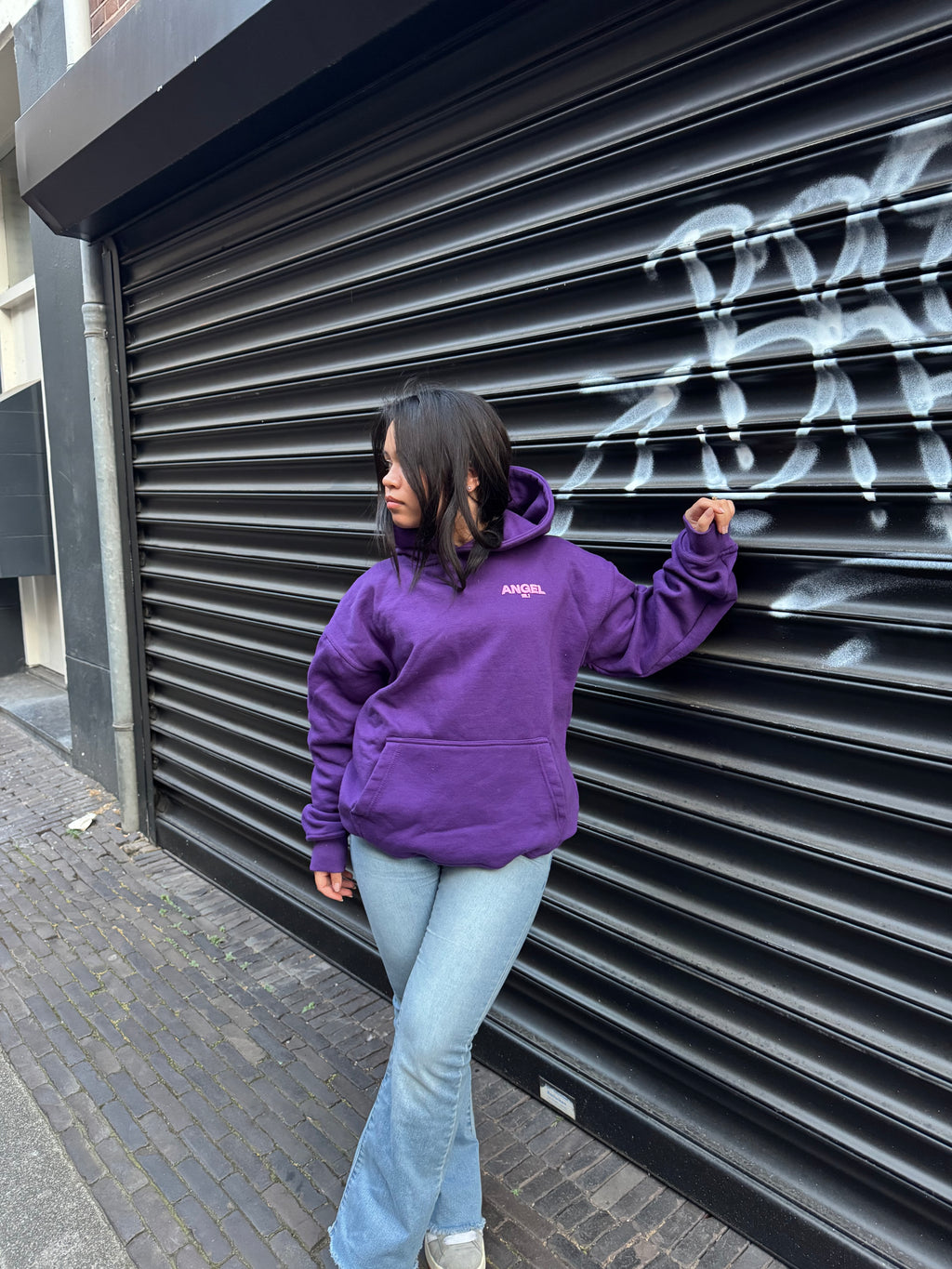 Angel Hoodie Purple