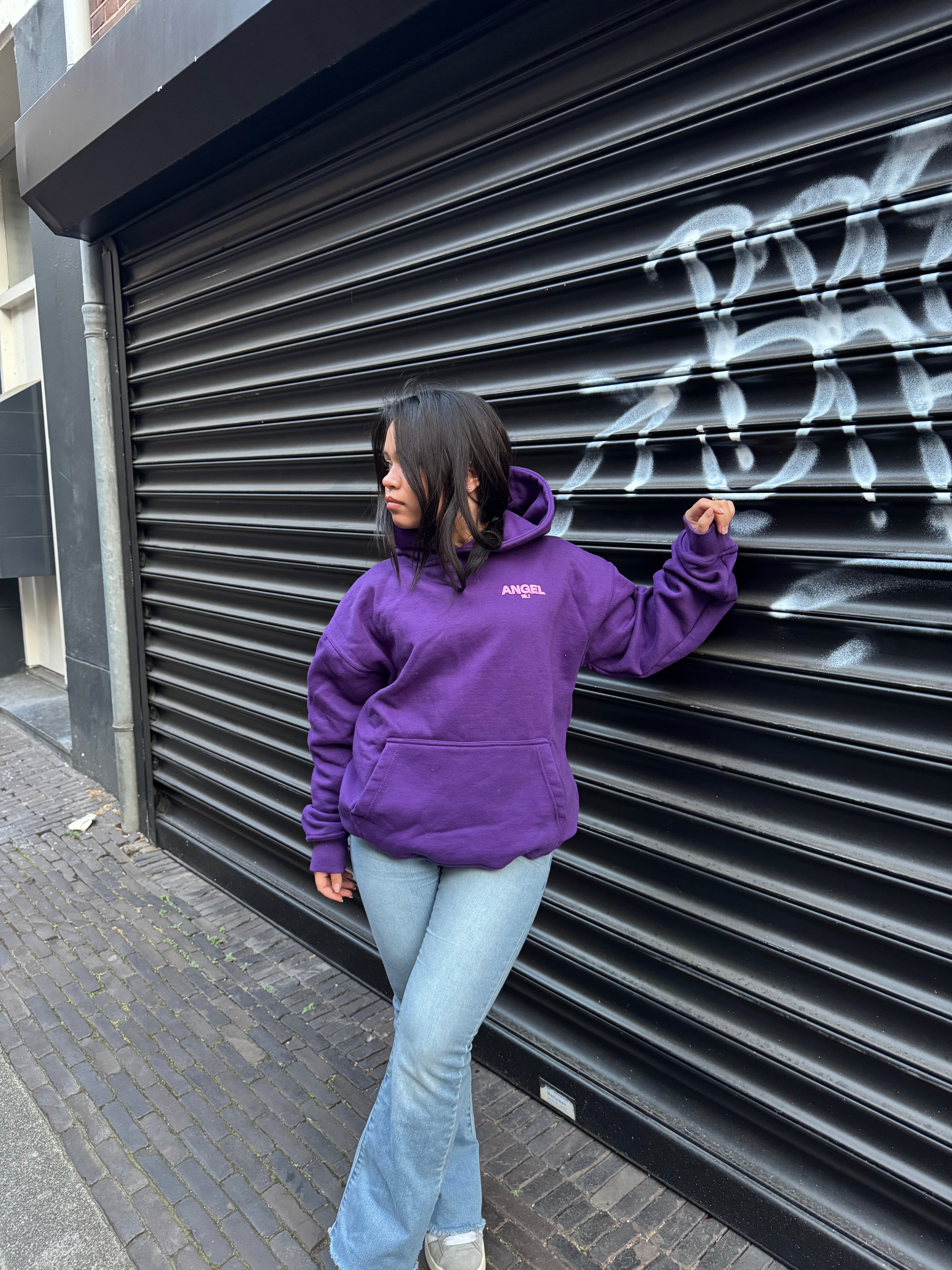 Angel Hoodie Purple