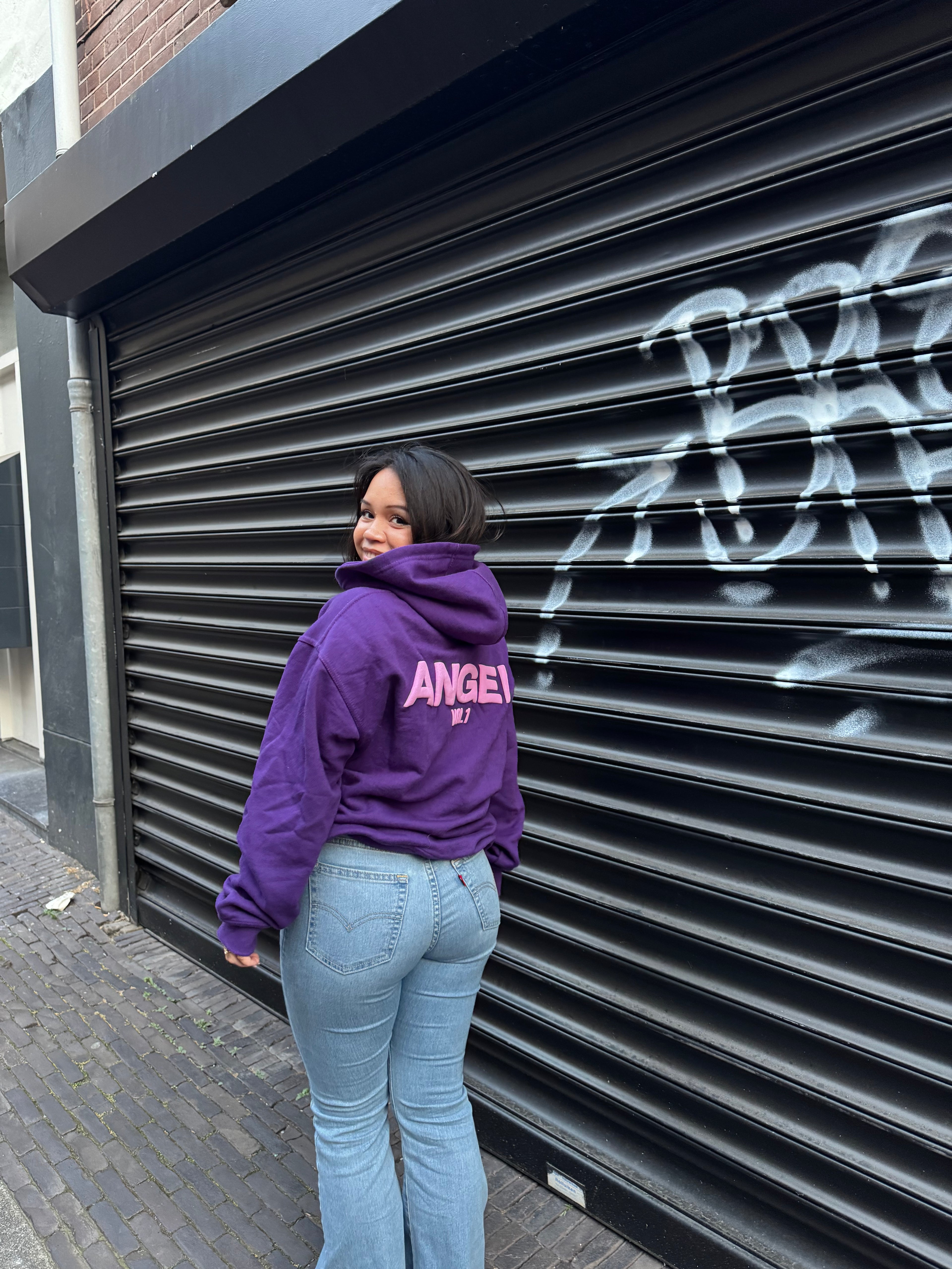 Angel Hoodie Purple