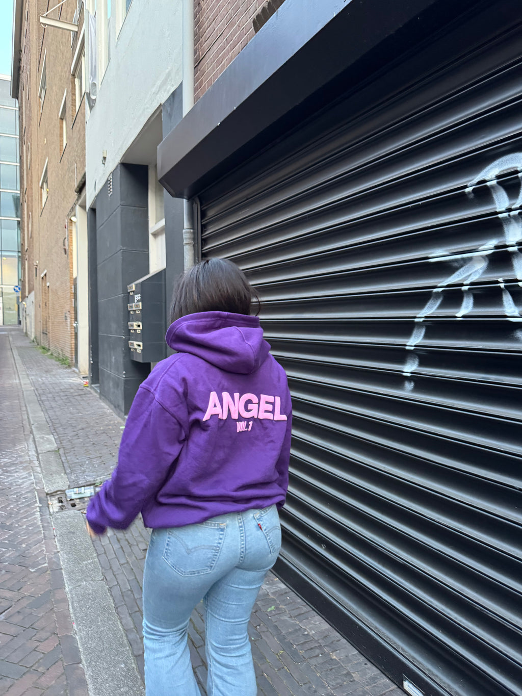 Angel Hoodie Purple