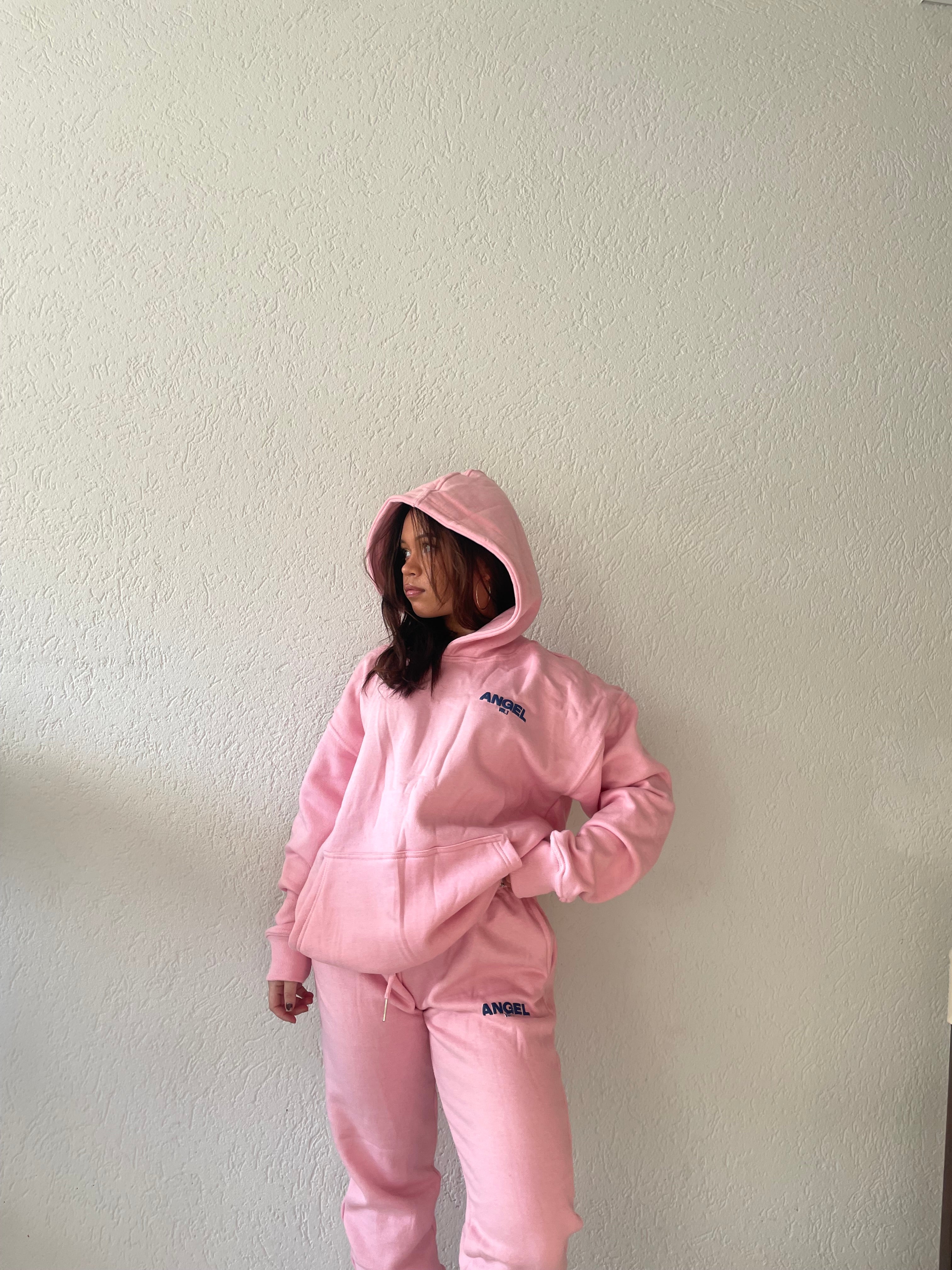 Angel Hoodie Pink